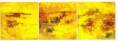 10. ABSTRACTO EN AMARILLO Y SIENA TOSTADO